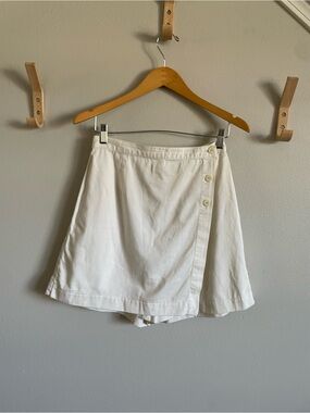 Vintage Chaus Sport White Wrap Skort — 90s Style